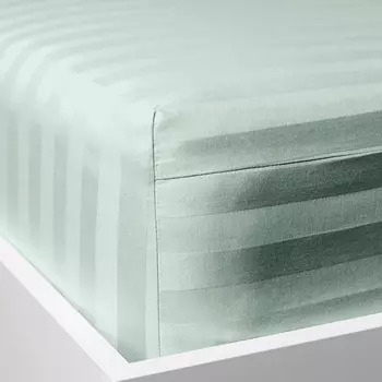 Простыня на резинке Misty Blue