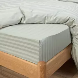 Простыня на резинке Pale aqua