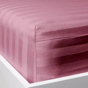 Простыня на резинке Pink berry