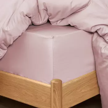 Простыня на резинке Romantic pink