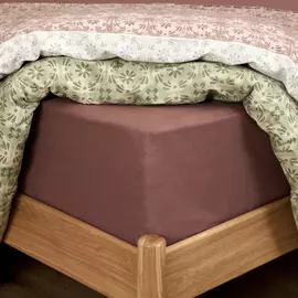 Простыня на резинке Russet Brown