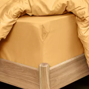 Простыня на резинке Summer yellow