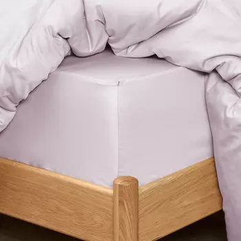 Простыня на резинке Walnut cream