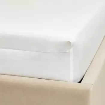 Простыня на резинке White Swan