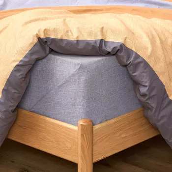 Простыня Tessitura, серо-сиреневая