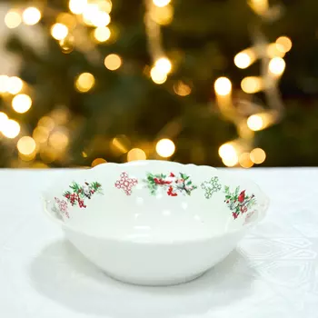 Салатник Christmas birds