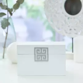 Шкатулка Arancio, белая