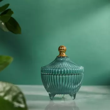 Шкатулка Elegante, бирюзовая