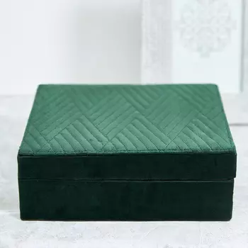 Шкатулка Oviglio, зеленая