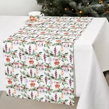 Скатерть-дорожка Christmas Baubles