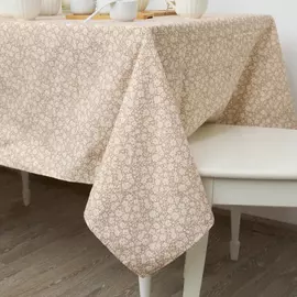 Скатерть Milfer, бежевая
