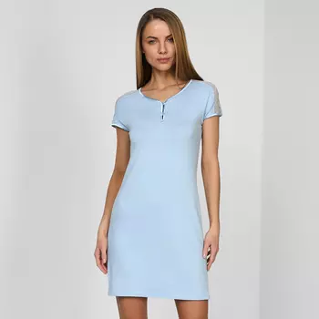 Сорочка Autumn, голубая