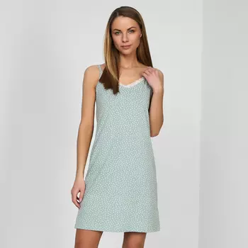 Сорочка Polka dots, с бретельками