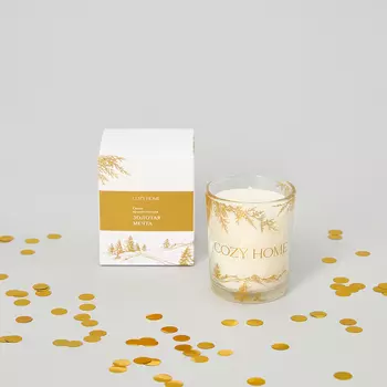 Свеча ароматическая Золотая мечта