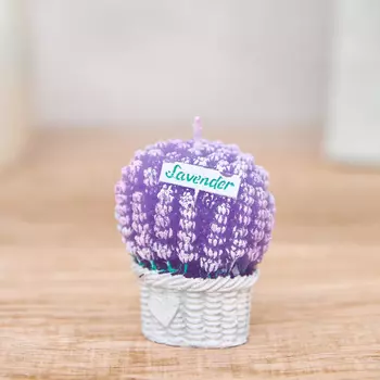 Свеча ароматизированная Lavender