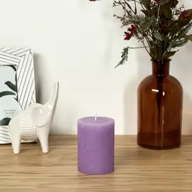 Свеча Fiamma классическая, сиреневая