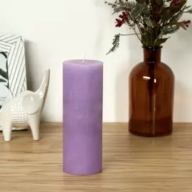 Свеча Fiamma классическая, сиреневая