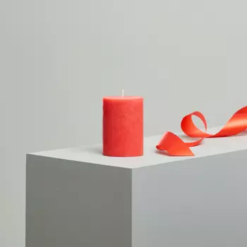 Свеча Fiamma классическая, красная II