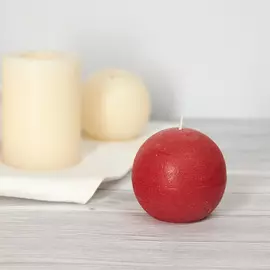Свеча Fiamma Red круглая