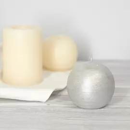 Свеча Fiamma Silver круглая I