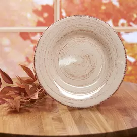 Тарелка Firenze, бежевая