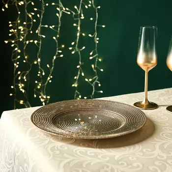 Тарелка Brenta gold
