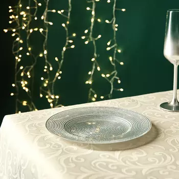 Тарелка Brenta silver