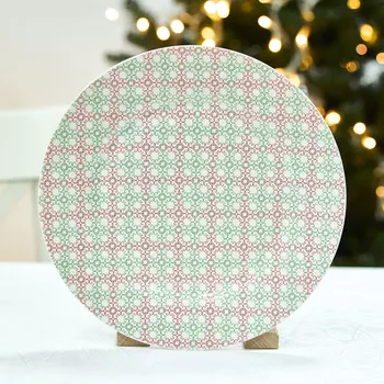 Тарелка Christmas birds III