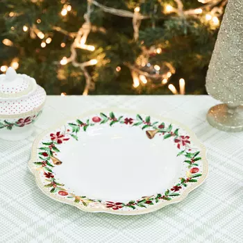 Тарелка Snow bells