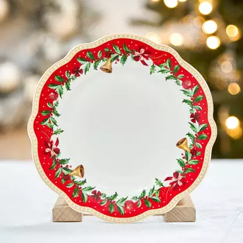 Тарелка Snow bells