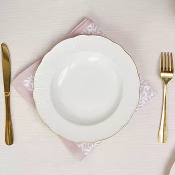 Тарелка суповая 23 см Golden ring