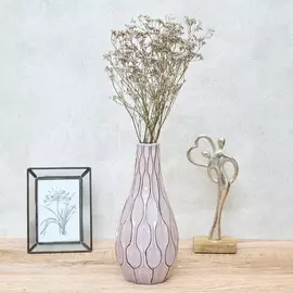 Ваза декоративная Tauriana, розовая