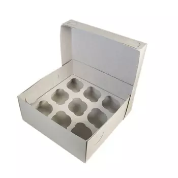 Коробка для 9 капкейков, NEW эконом