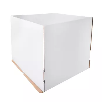 Коробка для торта 30*30*30 см, без окна (самолет) New