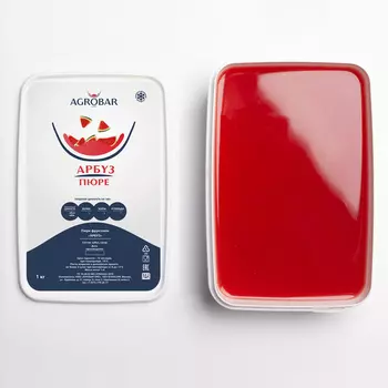 Пюре Арбуз (Агробар) замороженное, 1 кг