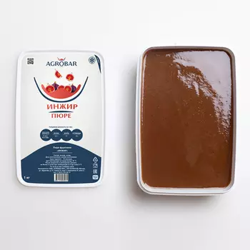 Пюре Инжир (Агробар) замороженное, 1 кг