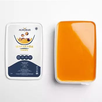 Пюре Маракуйя (Агробар) замороженное, 1 кг