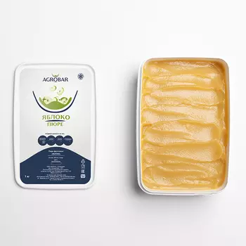 Пюре Яблоко (Агробар) замороженное, 1 кг