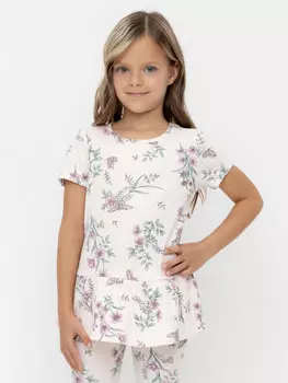 Блузка для девочек CROCKID, КР 302714, цвет - розовый