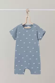 Боди для новорожденных CROCKID, К 6294, цвет - синий