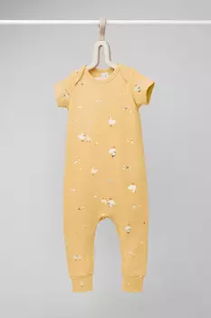 Боди для новорожденных CROCKID, К 6485, цвет - желтый