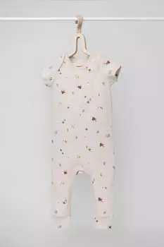 Боди для новорожденных CROCKID, К 6485, цвет - бежевый