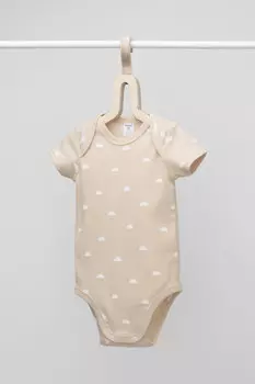 Боди для новорожденных CROCKID, К 6505, цвет - бежевый