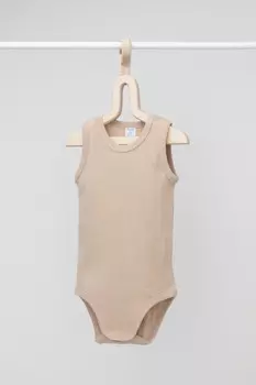 Боди для новорожденных CROCKID, К 6508, цвет - бежевый