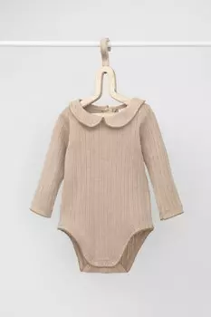 Боди для новорожденных CROCKID, К 6509, цвет - бежевый
