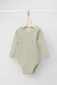 Боди для новорожденных CROCKID, К 6511, цвет - зеленый