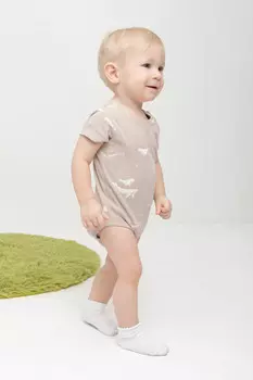 Боди для новорожденных CROCKID, К 6518, цвет - бежевый