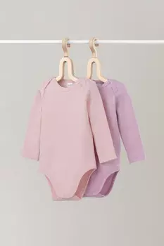 Боди для новорожденных CROCKID, К 6526-2уп, цвет - розовый