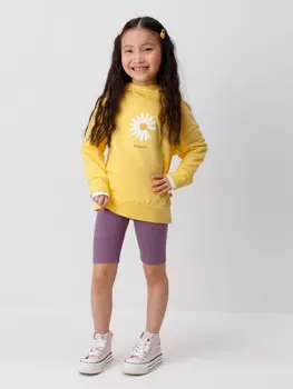 Бриджи для девочек CROCKID, КР 400556, цвет - бордовый