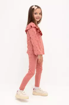 Бриджи для девочек CROCKID, КР 4074, цвет - коричневый